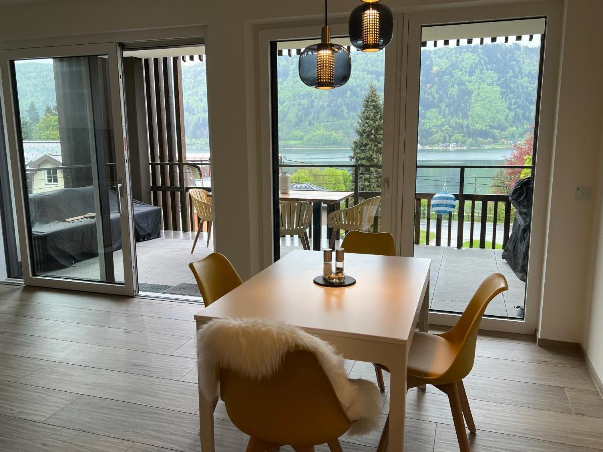 Ferienwohnung Mit Seeblick - Ossiacher See Gerlitzen Sattendorf Exterior foto